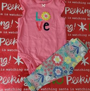 Carter's onesie outfit